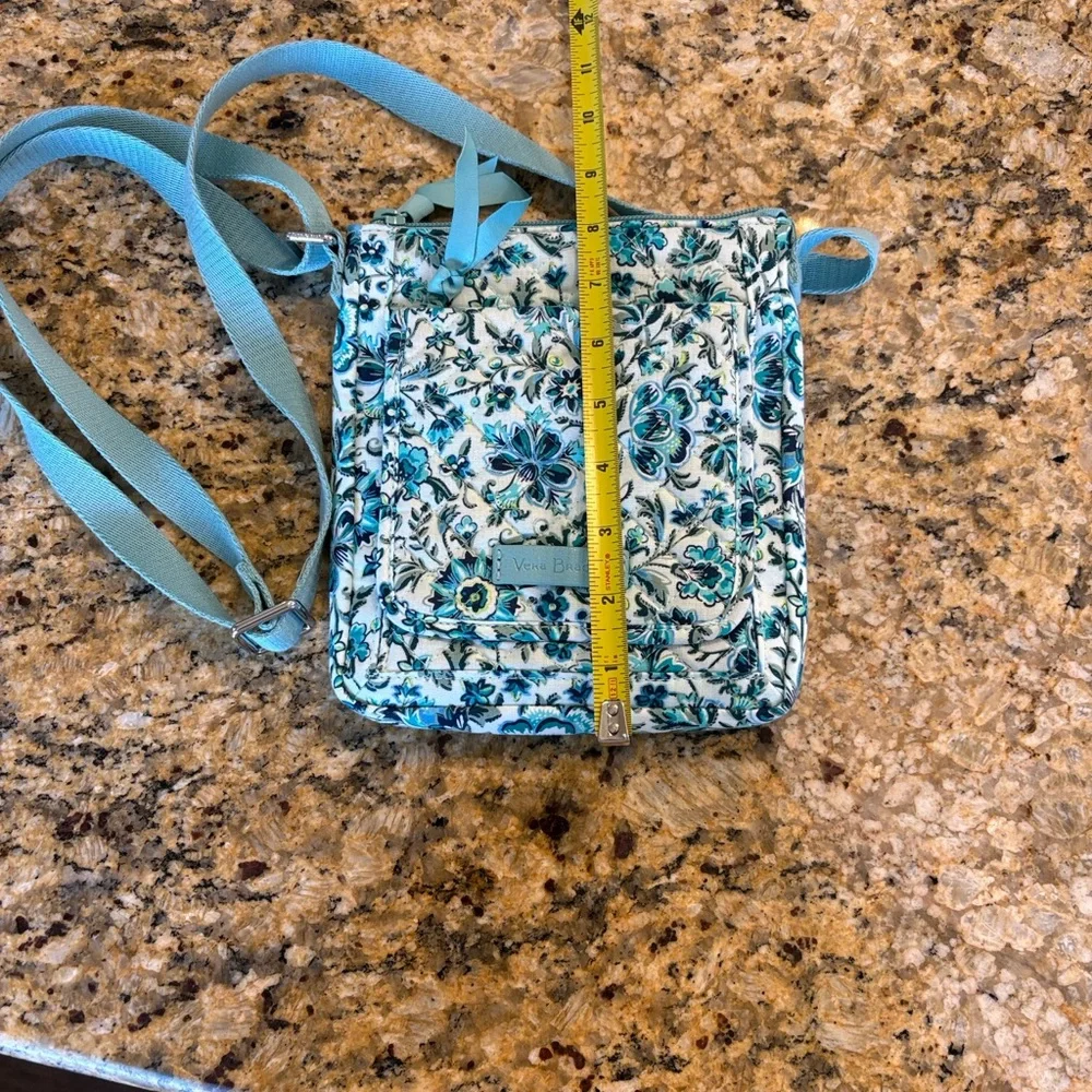 Vera Bradley Blue Floral Crossbody Bag - Picture 10 of 11